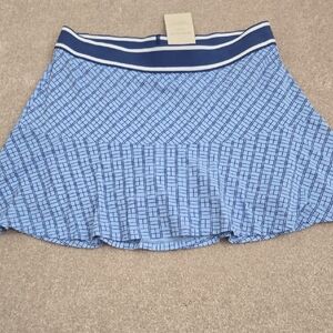 Peter Millar Blue and White Athletic Tennis PIckleball Skort